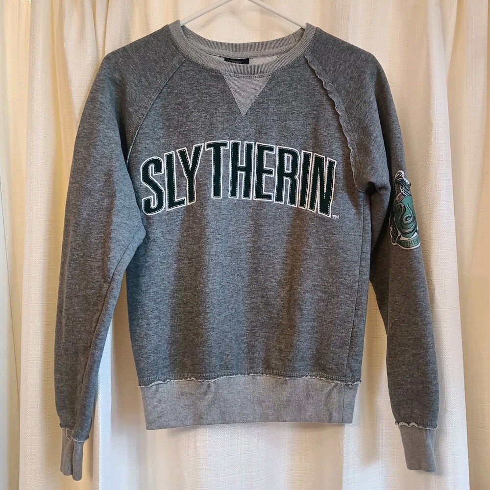 Wizarding‎ World Of Harry Potter Size XS Slytherin Sweatshirt Universal Studios